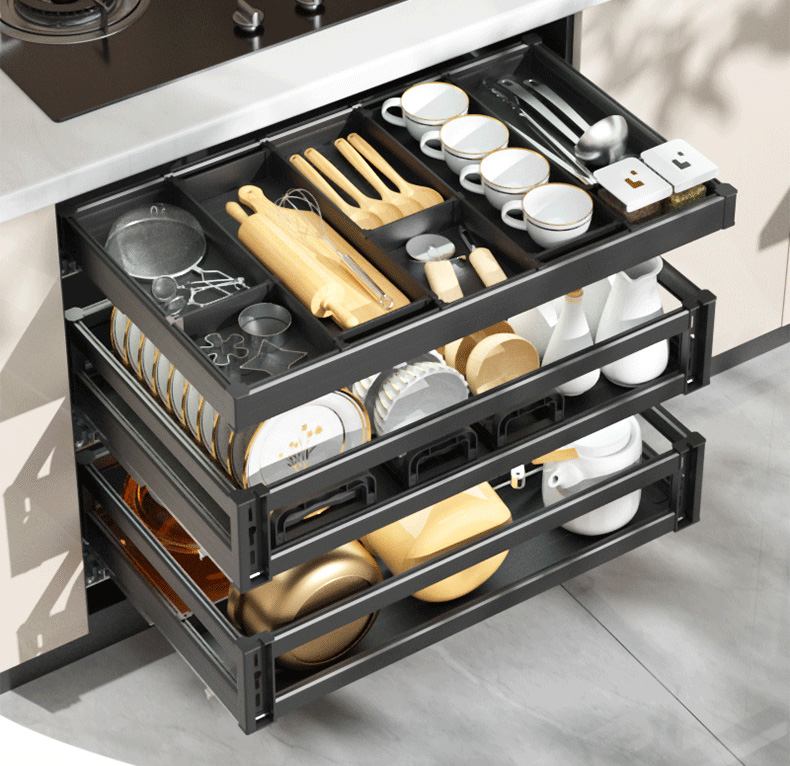 Ali se večslojne košare iz nerjavečega jekla in aluminija splača namestiti v kuhinjske omare? Ali se večslojne košare iz nerjavečega jekla in aluminija splača namestiti v kuhinjske omare?
